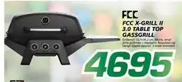 Coop Byggmix FCC X-GRILL II 3.0 TABLE TOP GASSGRILL tilbud