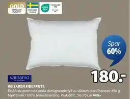 JYSK KEISAREN FIBERPUTE tilbud
