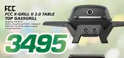 Coop Byggmix FCC X-GRILL II 2.0 TABLE TOP GASSGRILL tilbud