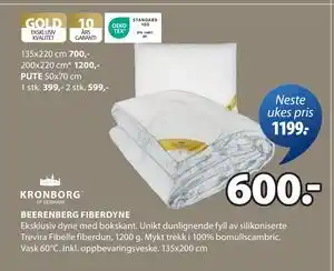 JYSK BEERENBERG FIBERDYNE tilbud