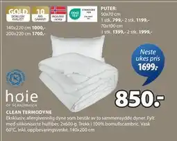 JYSK CLEAN TERMODYNE tilbud