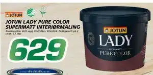 Coop Byggmix JOTUN LADY PURE COLOR SUPERMATT INTERIØRMALING tilbud