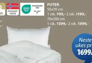 JYSK PUTER tilbud