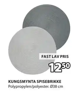 JYSK KUNGSMYNTA SPISEBRIKKE tilbud