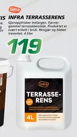 Coop Byggmix INFRA TERRASSERENS tilbud