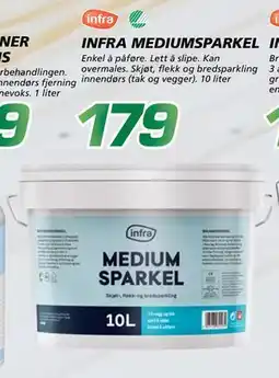 Coop Byggmix INFRA MEDIUMSPARKEL tilbud