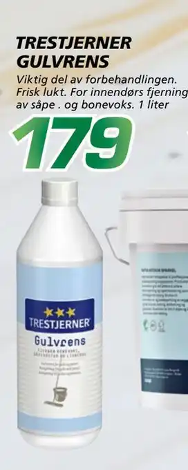 Coop Byggmix TRESTJERNER GULVRENS tilbud