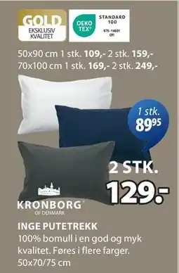 JYSK INGE PUTETREKK tilbud