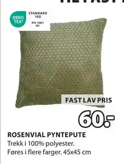 JYSK ROSENVIAL PYNTEPUTE tilbud
