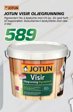 Coop Byggmix JOTUN VISIR OLJEGRUNNING tilbud