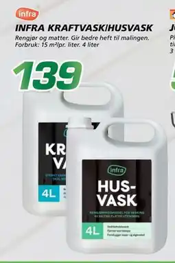 Coop Byggmix INFRA KRAFTVASK/HUSVASK tilbud