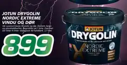Coop Byggmix JOTUN DRYGOLIN NORDIC EXTREME VINDU OG DØR tilbud