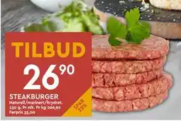 Coop Mega STEAKBURGER tilbud