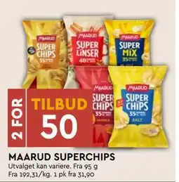 Coop Mega MAARUD SUPERCHIPS tilbud