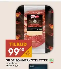 Coop Mega GILDE SOMMERKOTELETTER tilbud