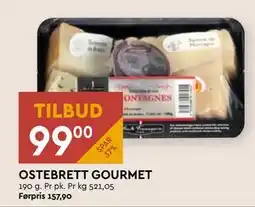 Coop Mega OSTEBRETT GOURMET tilbud