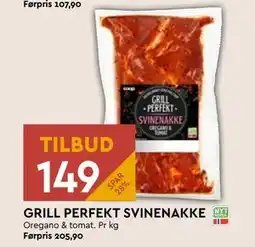 Coop Mega GRILL PERFEKT SVINENAKKE tilbud