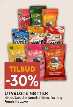 Coop Mega UTVALGTE NØTTER tilbud