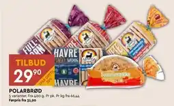 Coop Mega POLARBRØD tilbud