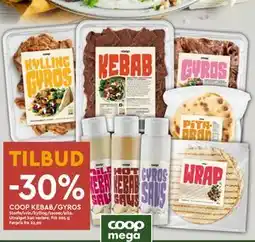 Coop Mega COOP KEBAB/GYROS tilbud