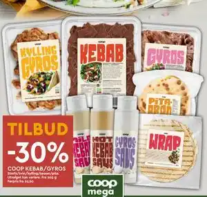 Coop Mega COOP KEBAB/GYROS tilbud