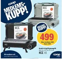 Coop Extra Grab’n II grill gassgrill tilbud