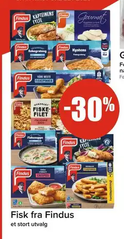 Spar Fisk fra Findus tilbud