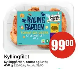 Spar Kyllingfilet tilbud