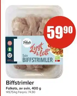 Spar Biffstrimler tilbud
