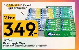Gigaboks Extra tyggis 30 pk tilbud