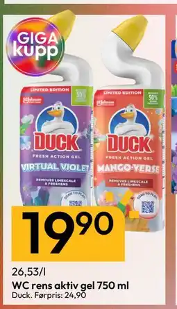 Gigaboks WC rens aktiv gel 750 ml tilbud