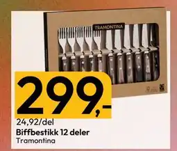 Gigaboks Biffbestikk 12 deler tilbud
