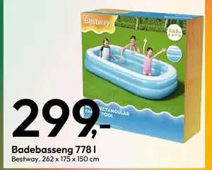 Gigaboks Badebasseng 778 l tilbud
