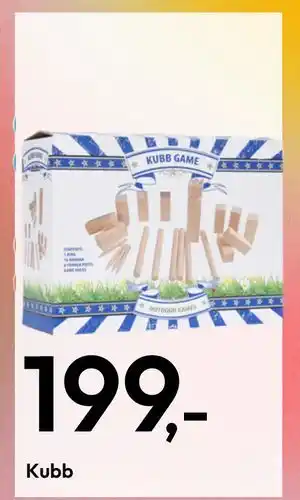 Gigaboks Kubb tilbud