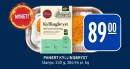Rema 1000 STANGE Panert kyllingbryst tilbud