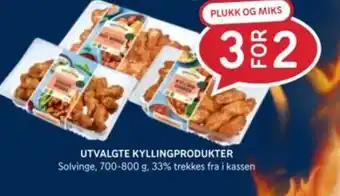 Rema 1000 Utvalgte kyllingprodukter tilbud