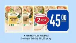 Rema 1000 SOLVINGE Kyllingfilet pålegg tilbud