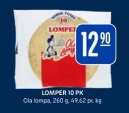 Rema 1000 OLA LOMPA Lomper 10 pk tilbud