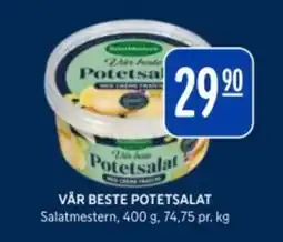 Rema 1000 SALATMESTERN Vår beste potetsalat tilbud