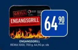 Rema 1000 REMA Engangsgrill tilbud