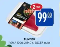 Rema 1000 REMA Tunfisk tilbud