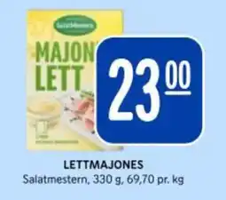 Rema 1000 SALATMESTERN Lettmajones tilbud