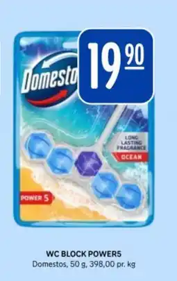 Rema 1000 DOMESTOS Wc block powers tilbud