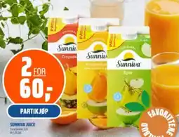 Coop Obs Sunniva juice tilbud