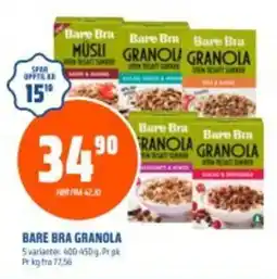 Coop Obs BARE BRA Granola tilbud