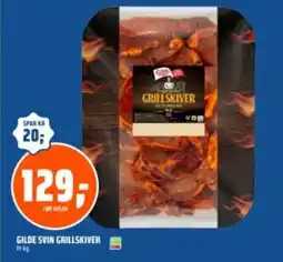Coop Obs GILDE Svin grillskiver tilbud