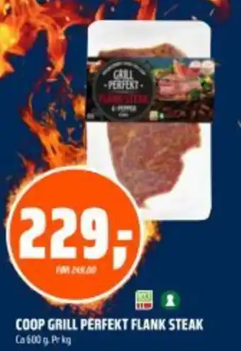 Coop Obs COOP Grill perfekt flank steak tilbud