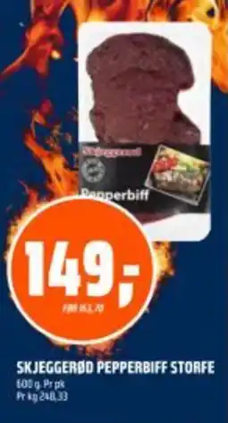 Coop Obs Skjeggerød pepperbiff storfe tilbud