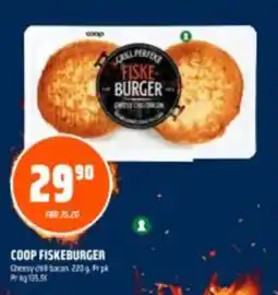 Coop Obs COOP Fiskeburger tilbud
