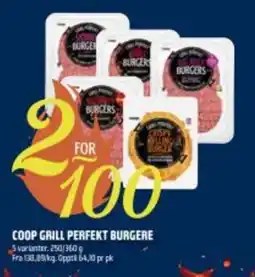Coop Obs COOP Grill perfekt burgere tilbud